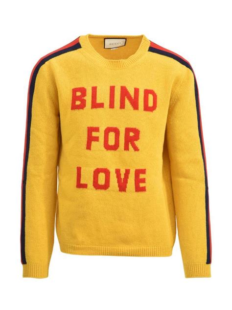 blind for love gucci sweater|gucci blind for love On Sale .